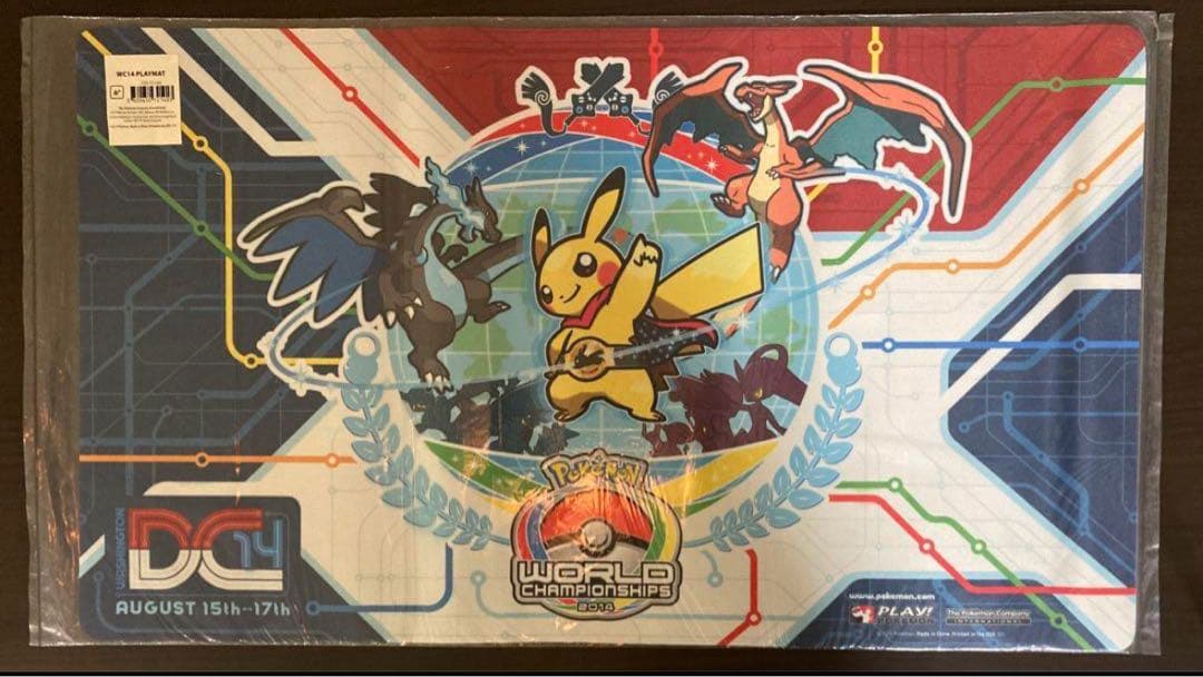 ポケモンカード 2014 wcs ワシントン プレイマット
