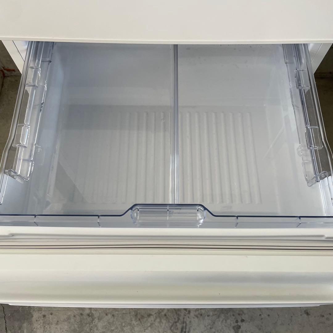 シャープ SHARP ノンフロン冷凍冷蔵庫 SJ-PW37K-W 2024年製