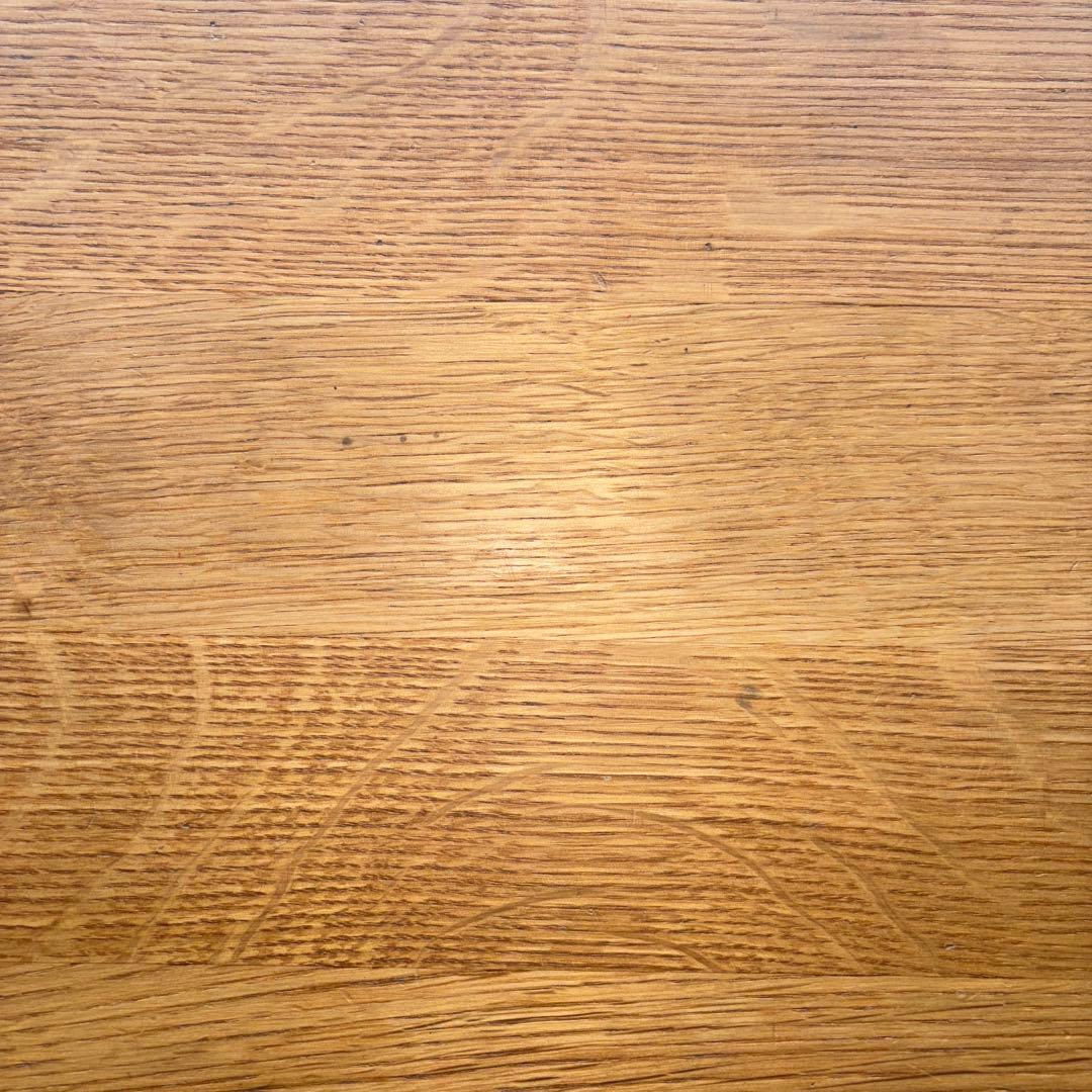 【美品】大塚家具 ダイニングテーブル＆チェア3脚セット 無垢材／引き取り限定