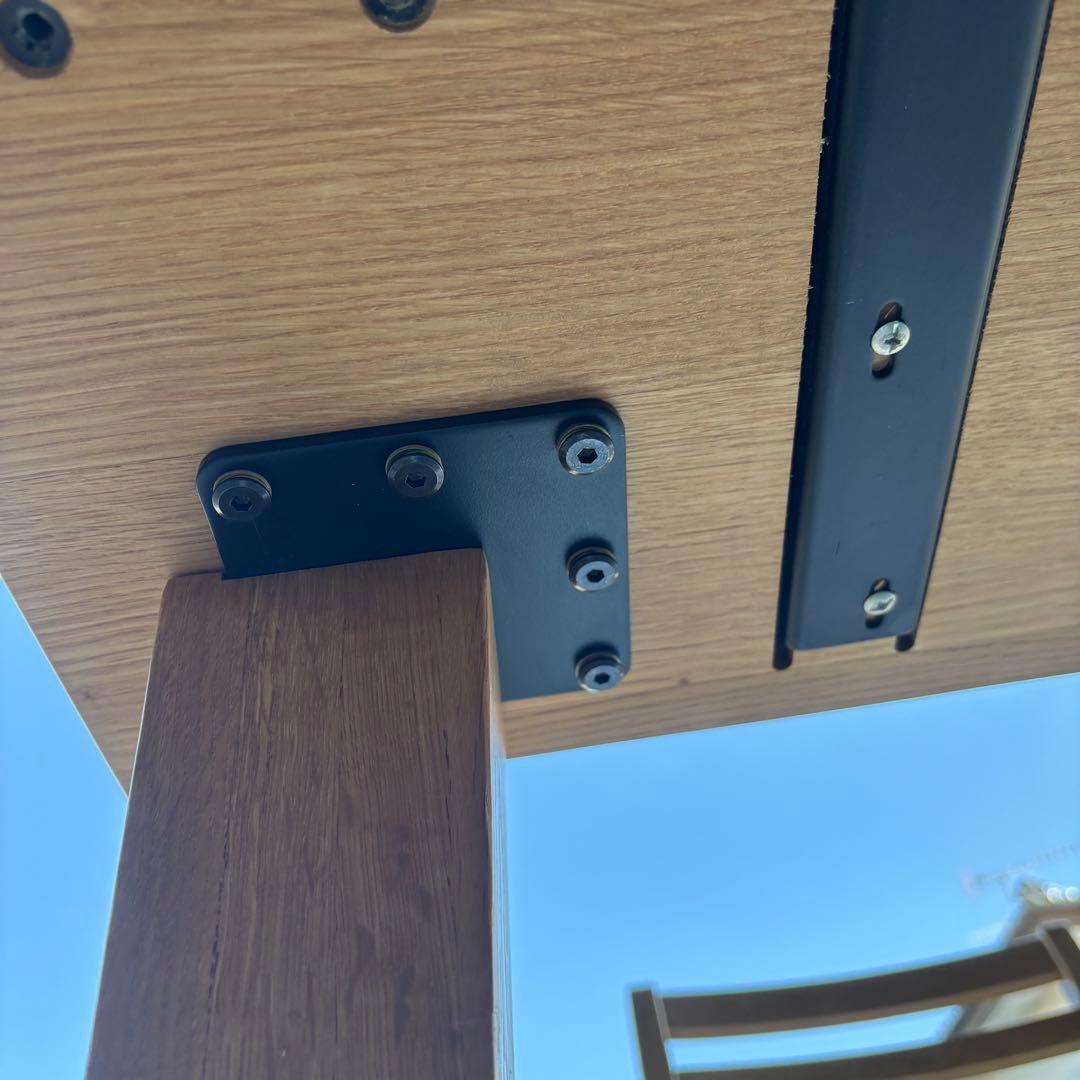 【美品】大塚家具 ダイニングテーブル＆チェア3脚セット 無垢材／引き取り限定