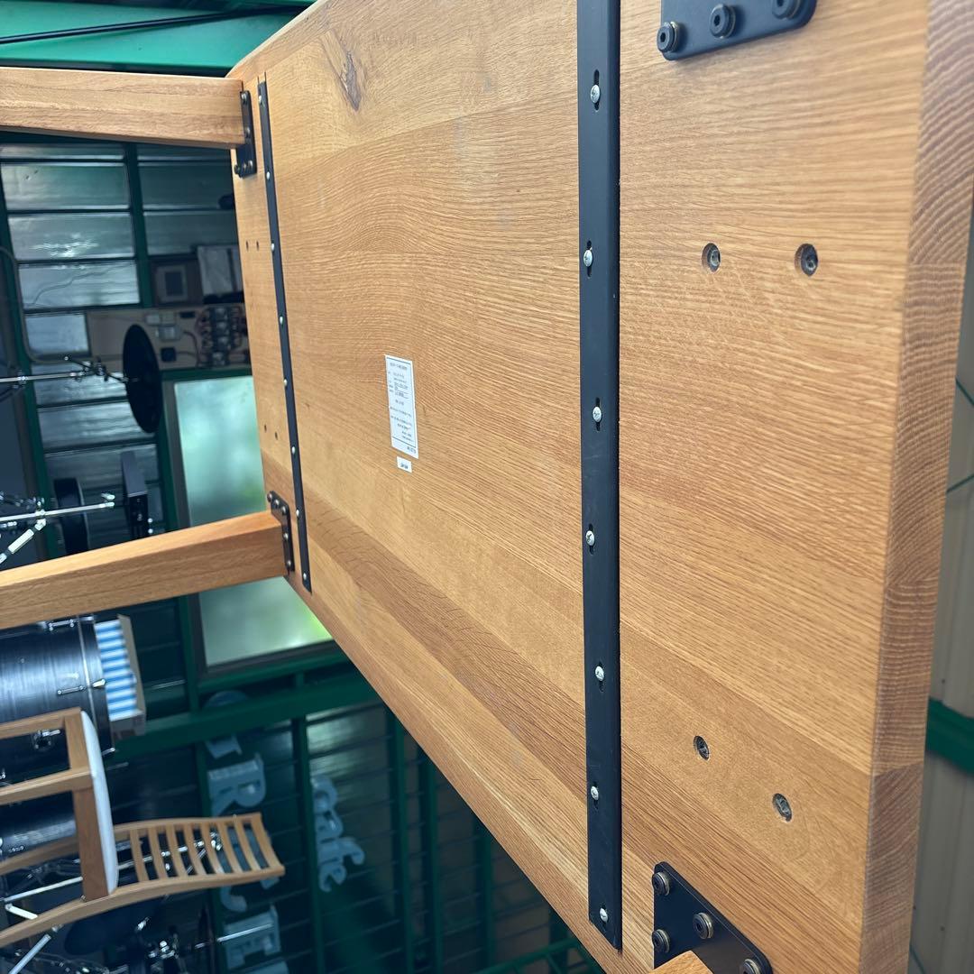 【美品】大塚家具 ダイニングテーブル＆チェア3脚セット 無垢材／引き取り限定