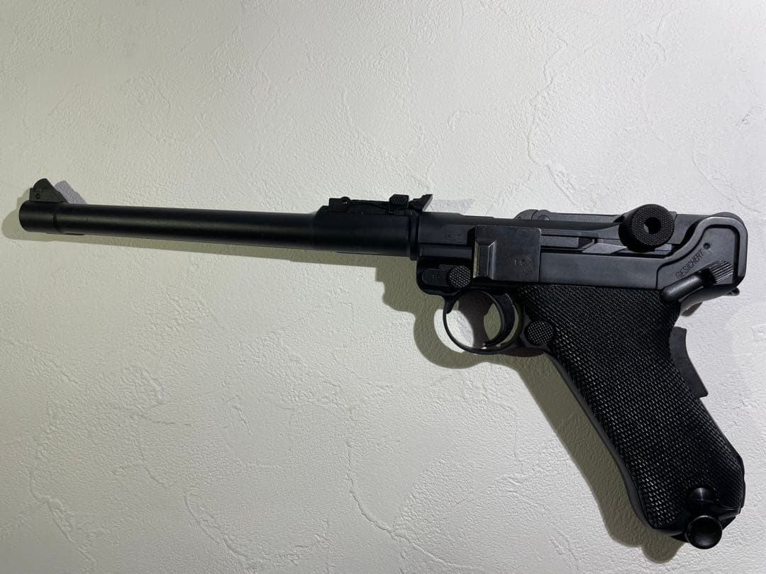 LUGER P08 モデルガン ブラック