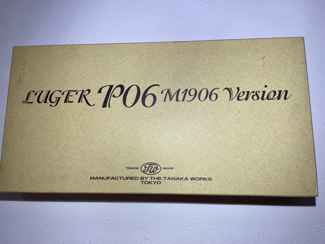 LUGER P08 モデルガン ブラック