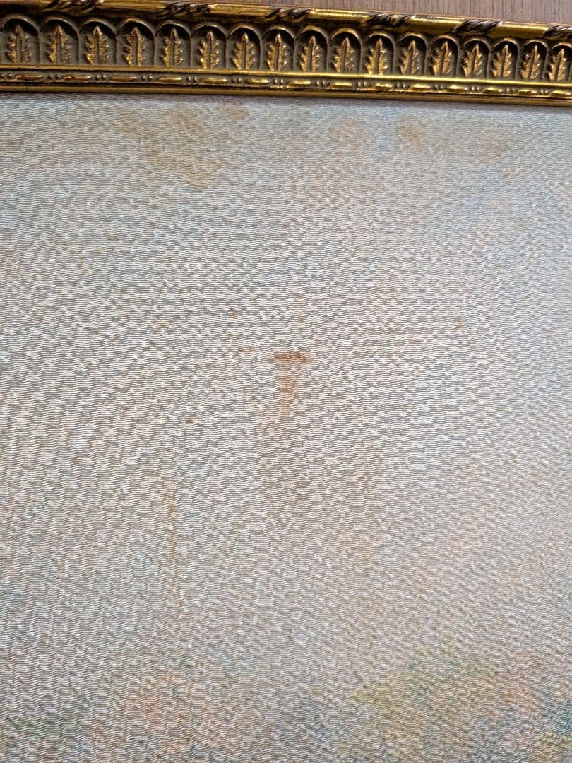 75cm×75cm】モネ「ジヴェルニーの草原、秋の効果」複製画 monet