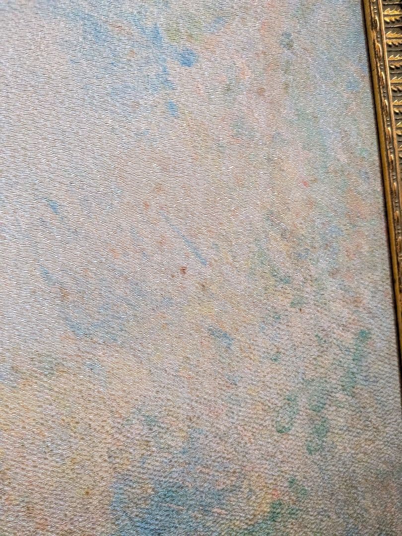 75cm×75cm】モネ「ジヴェルニーの草原、秋の効果」複製画 monet