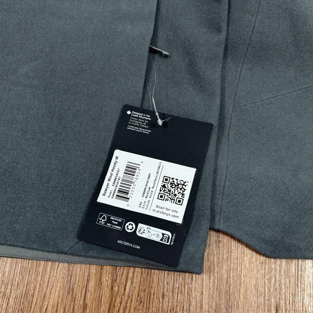 ジャケット・アウター ARC'TERYX Sawyer Wool Hoody M