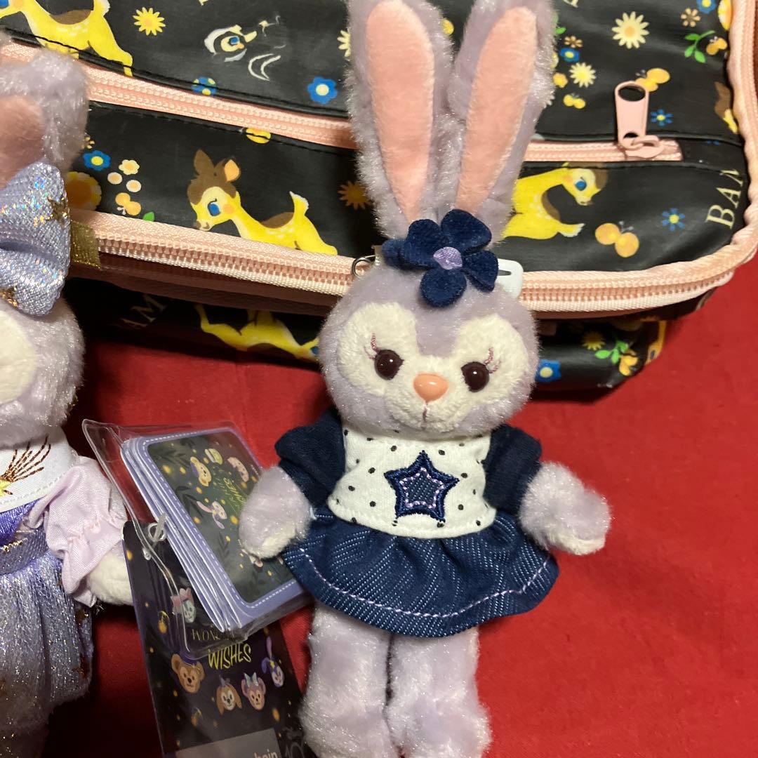 香港ディズニー限定正規品　DISNY100周年記念品　ステラルーキーホルダー希少