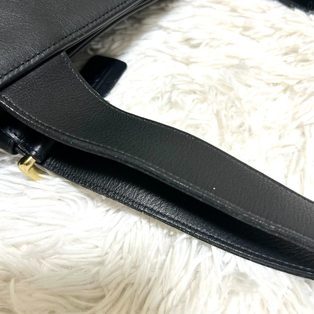美品 COACH オールドコーチ ４１４０トートバッグ 黒 ゴールド金具 上質