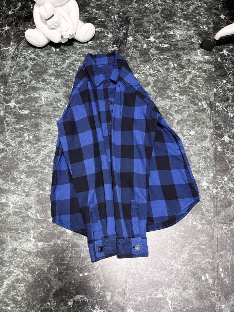 TMT PIECE DYED BUFFALO CHECK SHIRTS Lサイズ
