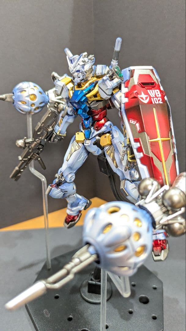 ジークアクス　ＨＧ 赤いガンダム　「白いガンダム」仕様