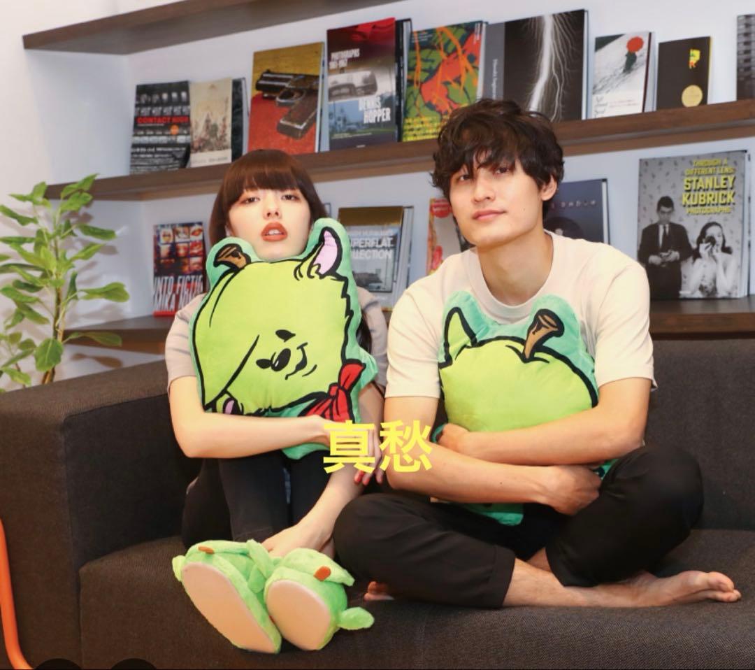 超レア ◆新品未開封◆ メメル クッション ミセスグリーンアップル memeru