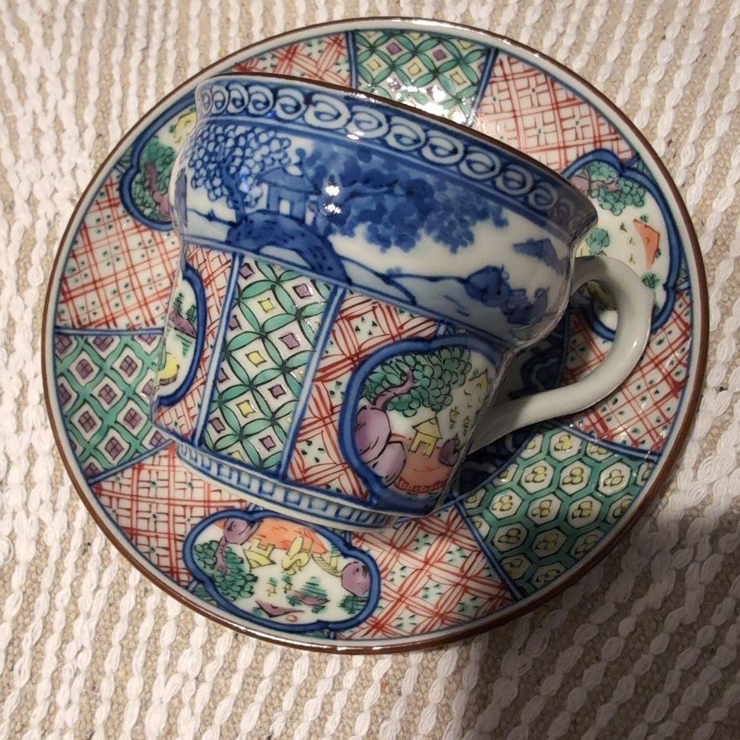 清水焼 昭阿弥窯 カップ&ソーサー - メルカリ