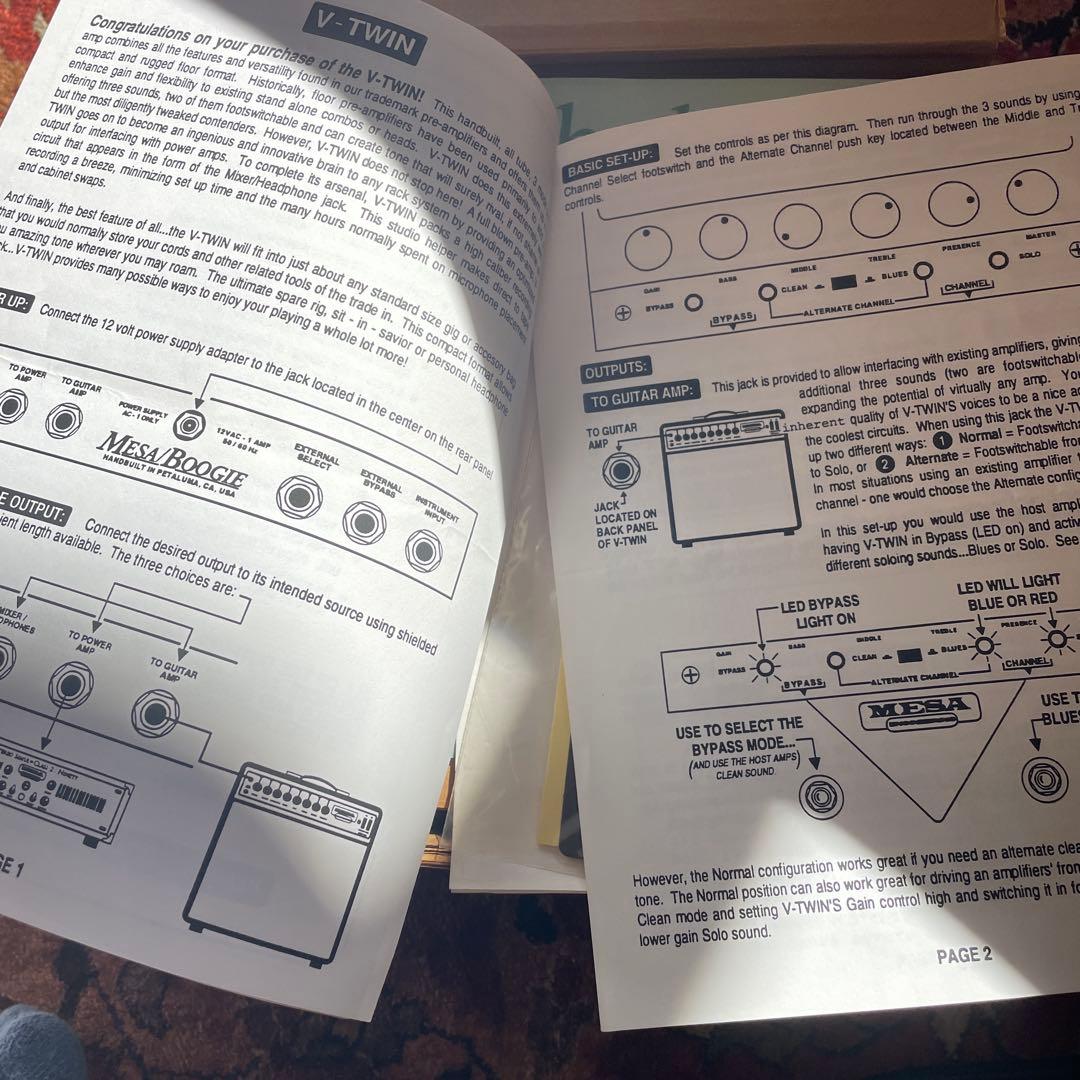ギター MESA ENGINEERING V-TWIN