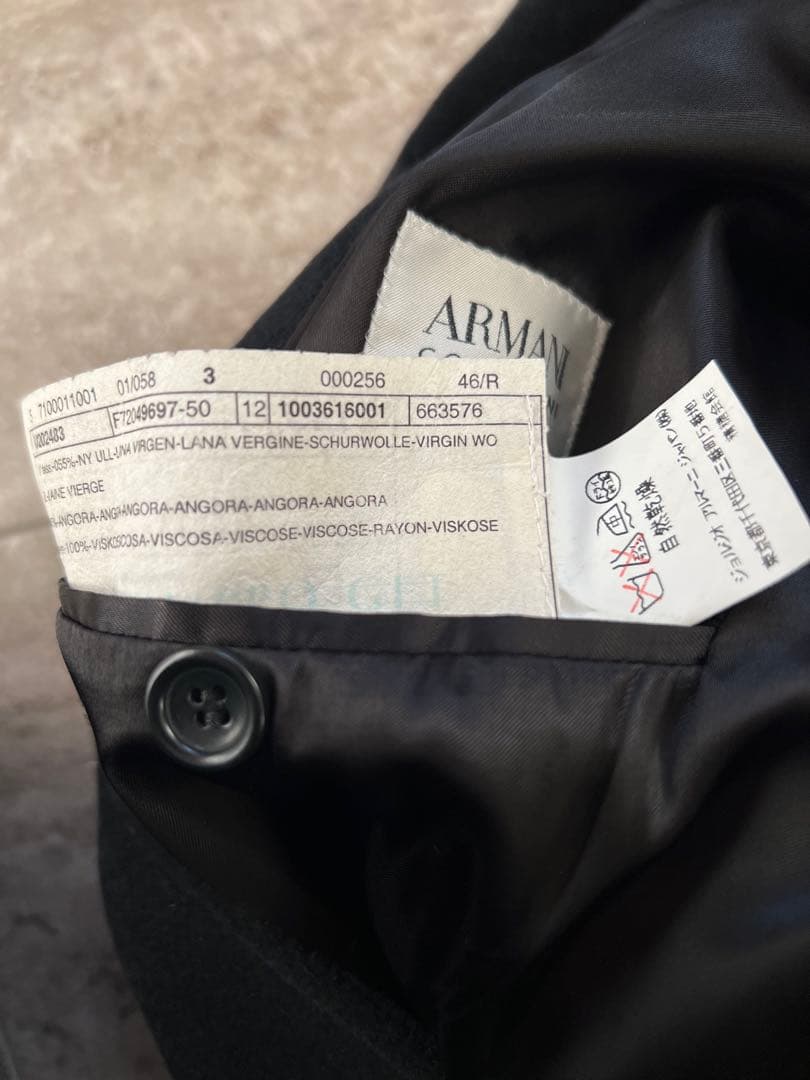 ジャケット・アウター armani collezioni long coat 00s 90s