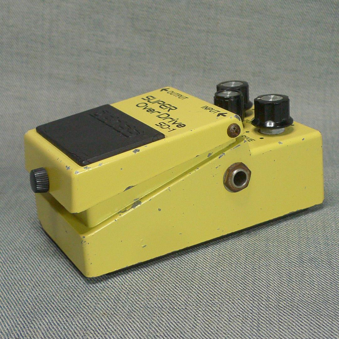 y713●BOSS SUPER Over Drive SD-1 1982年日本製