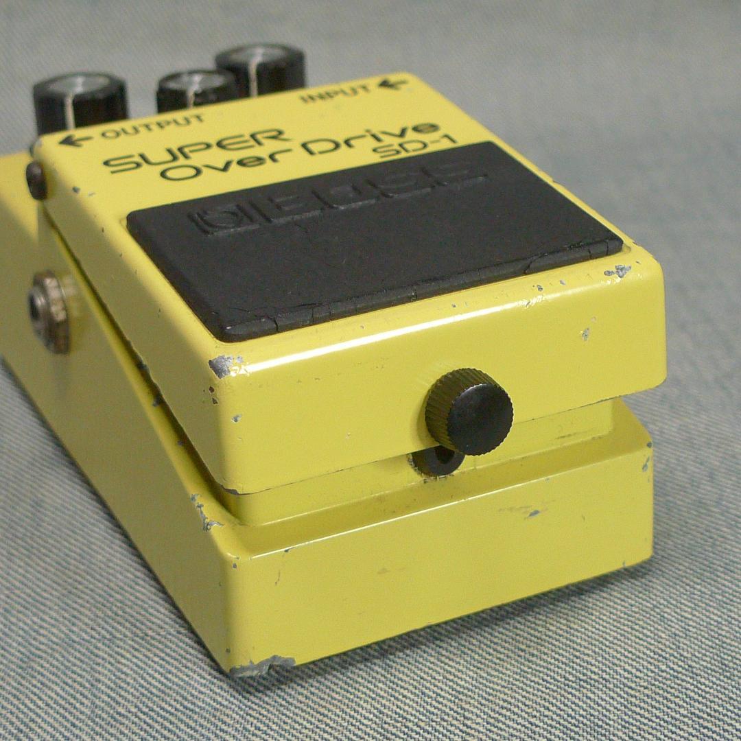 y713●BOSS SUPER Over Drive SD-1 1982年日本製
