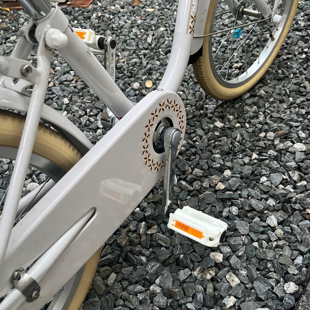 引取限定 自転車 18インチ オリーブデオリーブ グレージュ