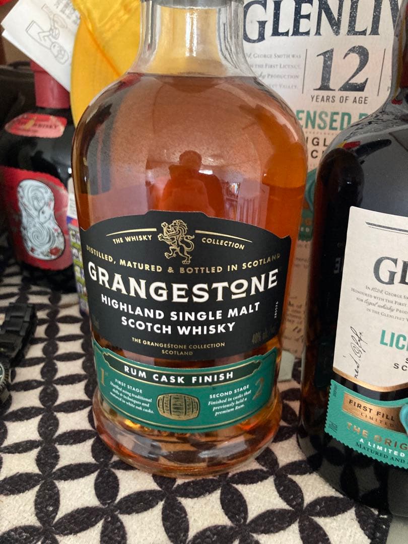 グレンリベット ライセンスドラムとグレンジストン、2本セット