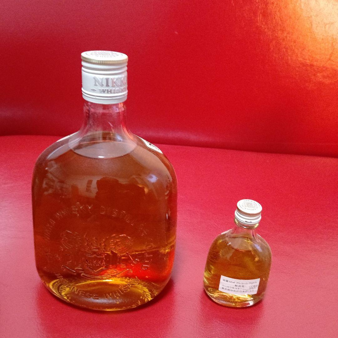 木彫り熊ニッカウイスキー G&G 760ml & ミニボトル50ml - メルカリ