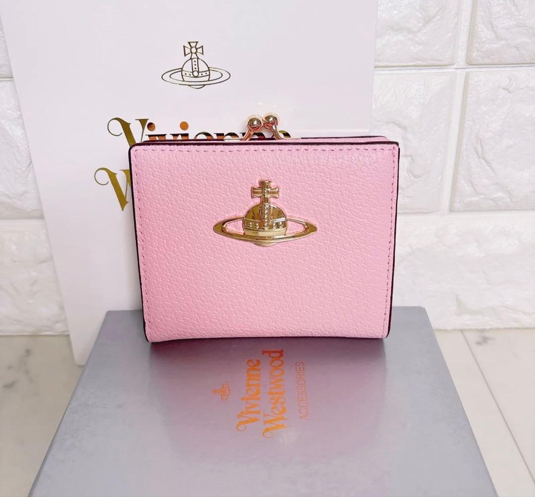 最新作◇高級感】ヴィヴィアン・ウエストウッド オーブ 二つ折り財布