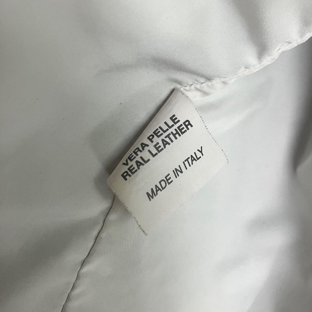 専用定価80万 イタリア名門 エディモネッティ レザージャケット 46