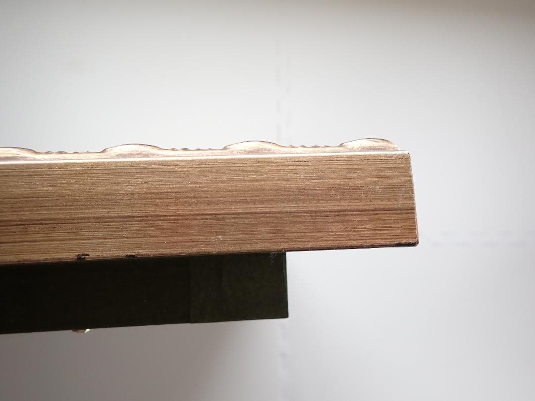 油絵/油彩 額縁 F10〔題名 乗鞍〕匿名発送・送料込