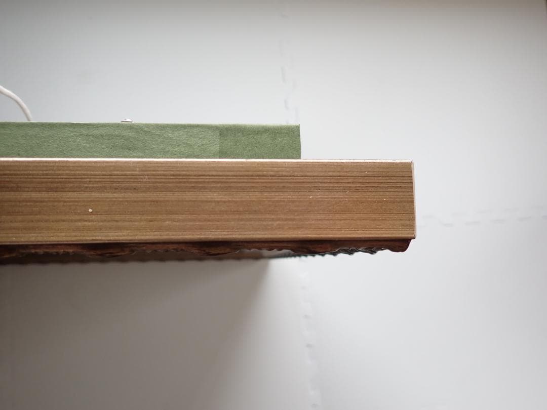 油絵/油彩 額縁 F10〔題名 乗鞍〕匿名発送・送料込