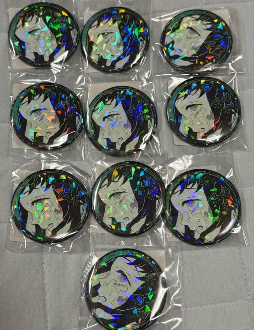 鬼滅の刃 オールスター缶バッジ 涙ver 時透無一郎 10枚