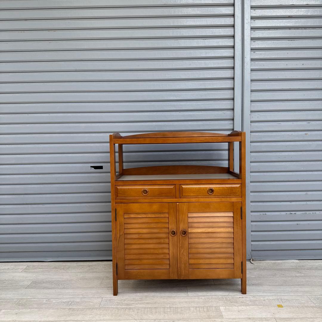 karimoku カリモク　北欧スタイル　電話台　花台 レトロ karimoku カリモク 北欧スタイル 電話台 花台 レトロ karimoku