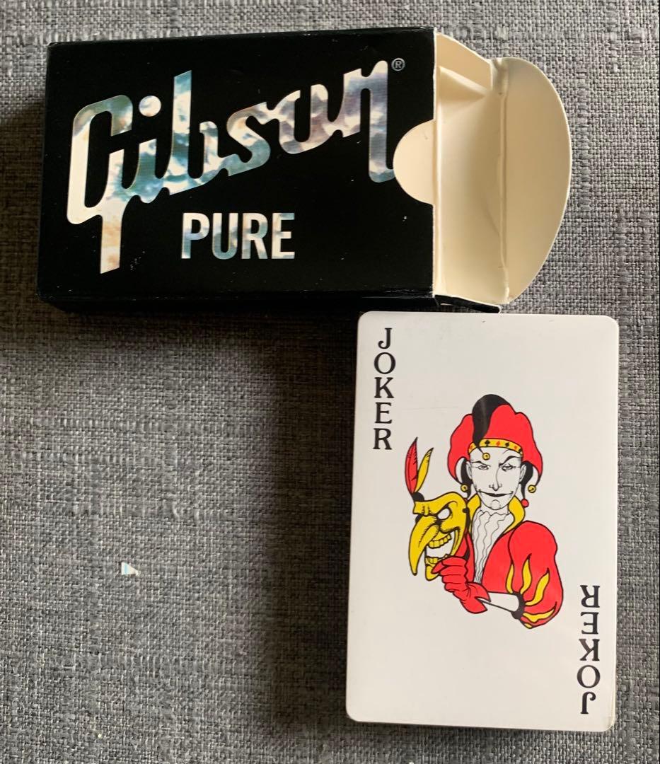 Gibson ギタートレーディングカード、トランプ、コレクタブル缶
