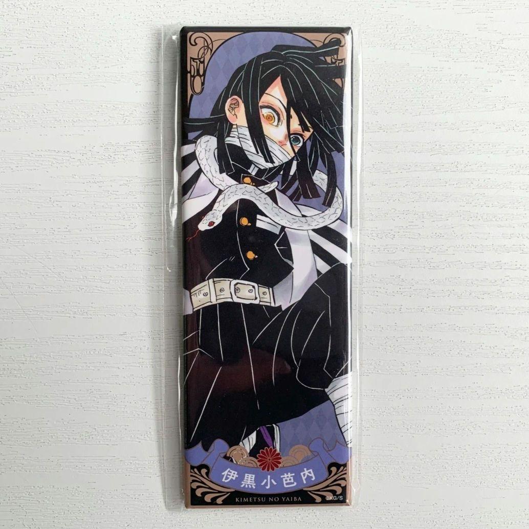 鬼滅の刃 伊黒小芭内 絵札缶バッジ 缶バッジ 原作 ジャンプショップ