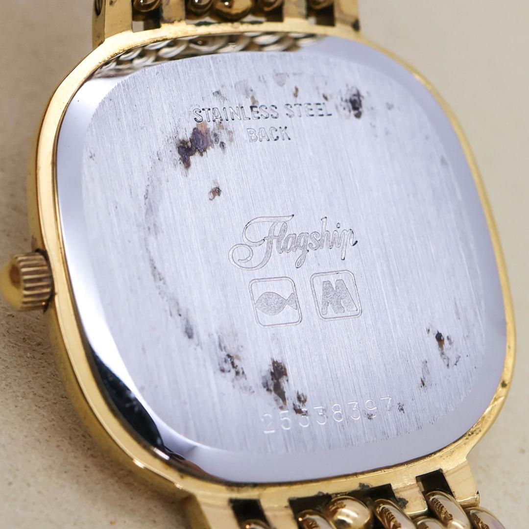 稼働 LONGINES 腕時計 フラッグシップ スクエア アンティーク 2653