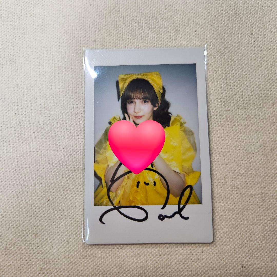 FRUITS ZIPPER 早瀬ノエル サイン入りチェキ ラッフル - メルカリ