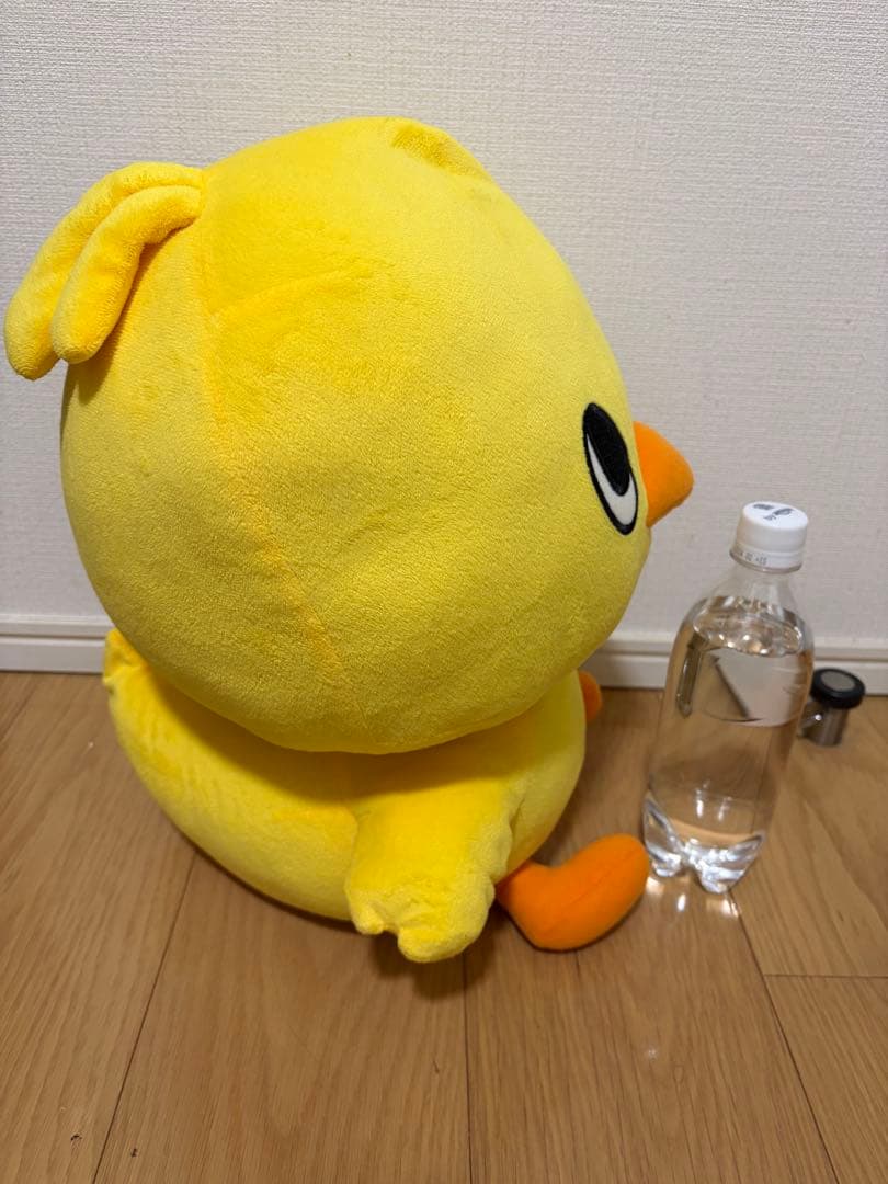 チキンラーメン　ひよこちゃん　ぬいぐるみ　全高約35センチ