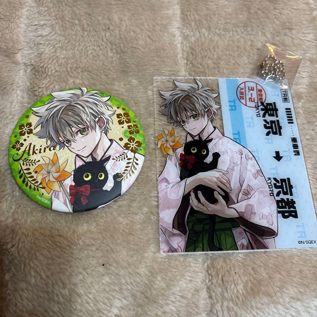 東京エイリアンズ 推し旅 ビッグ箔押し缶バッジ 郡司晃 カード