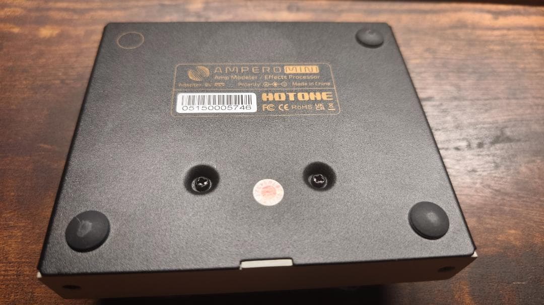 Hotone Ampero Mini（マルチエフェクター）