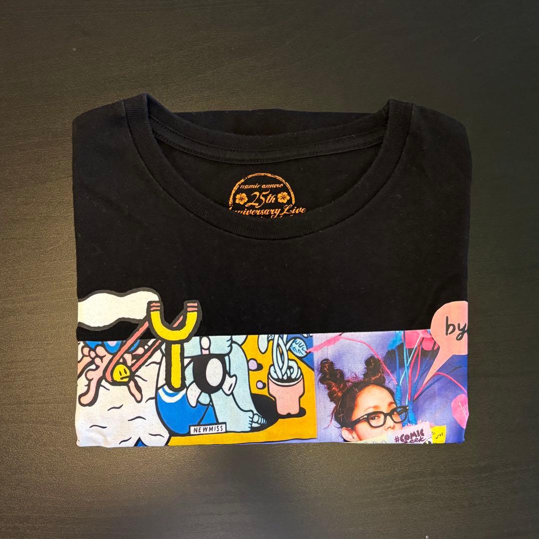 安室奈美恵 25周年 沖縄 ライブ tシャツ M - メルカリ