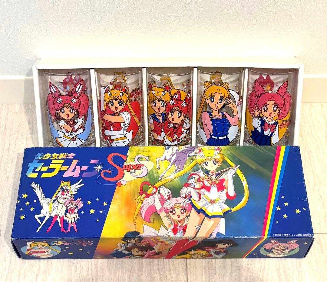 レア♡美少女戦士セーラームーン　タンブラー　グラス　コップ　ガラス セーラームーンミニタンブラー グラス 1個