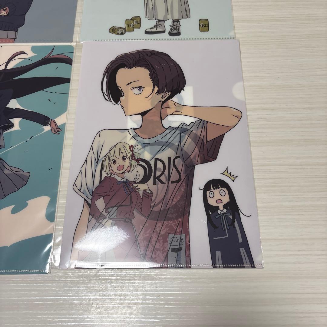 リコリス・リコイル展 いみぎむる 描き下ろし クリアファイル 4点