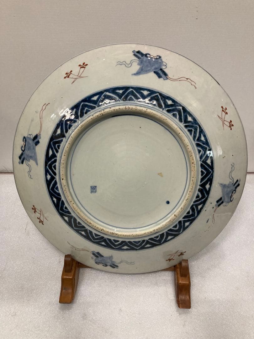 Lemon様☆江戸時代 美術品 古伊万里 川に鯉に図 約46.5