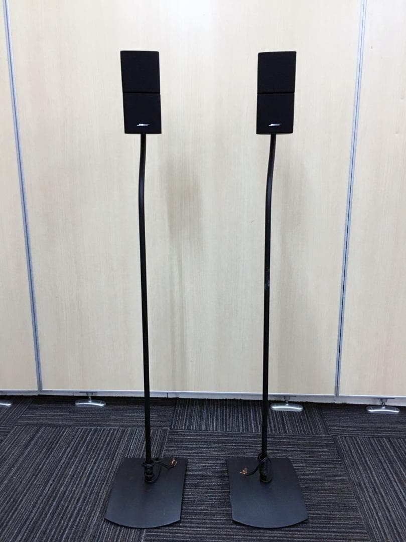 BOSE ダブルキューブ型 サテライトスピーカー ペア スピーカースタンド付き