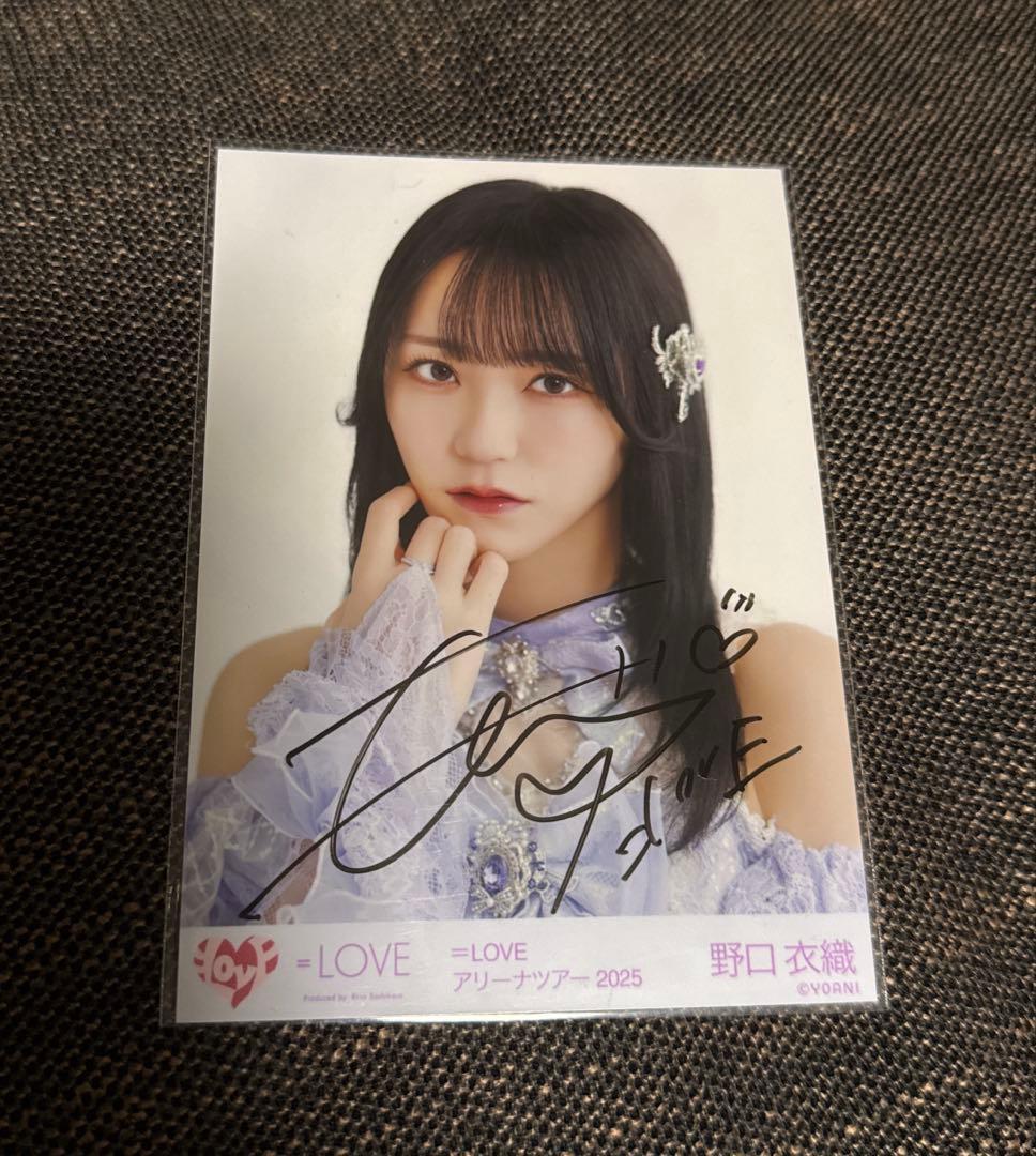 LOVE イコラブ 髙松瞳 直筆 生写真 7周年 魔法少女衣装 ヨリ 髙松 =
