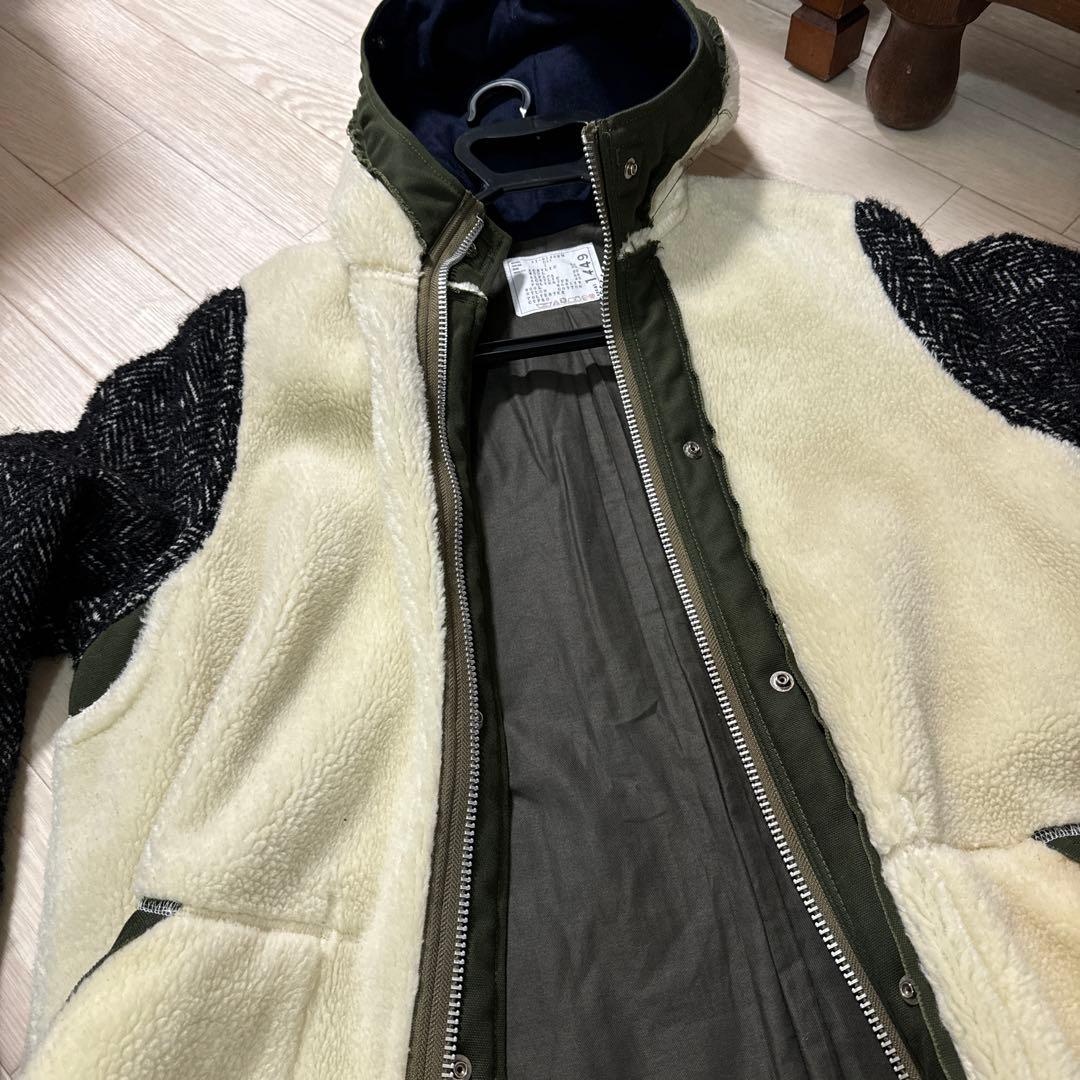 sacai ドッキングコート