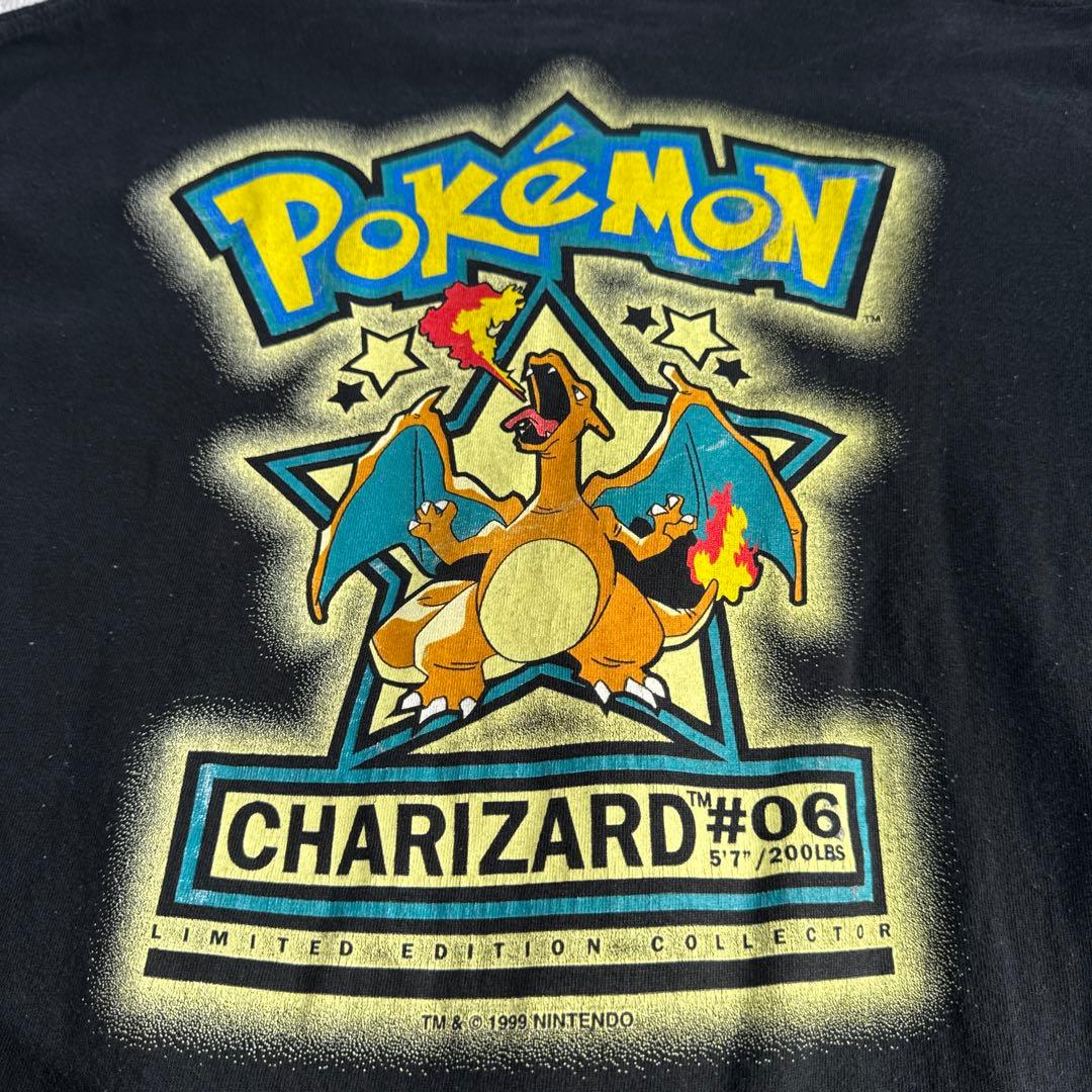 希少】90年代 [ポケモンリザードン] ヴィンテージTシャツ キッズXL