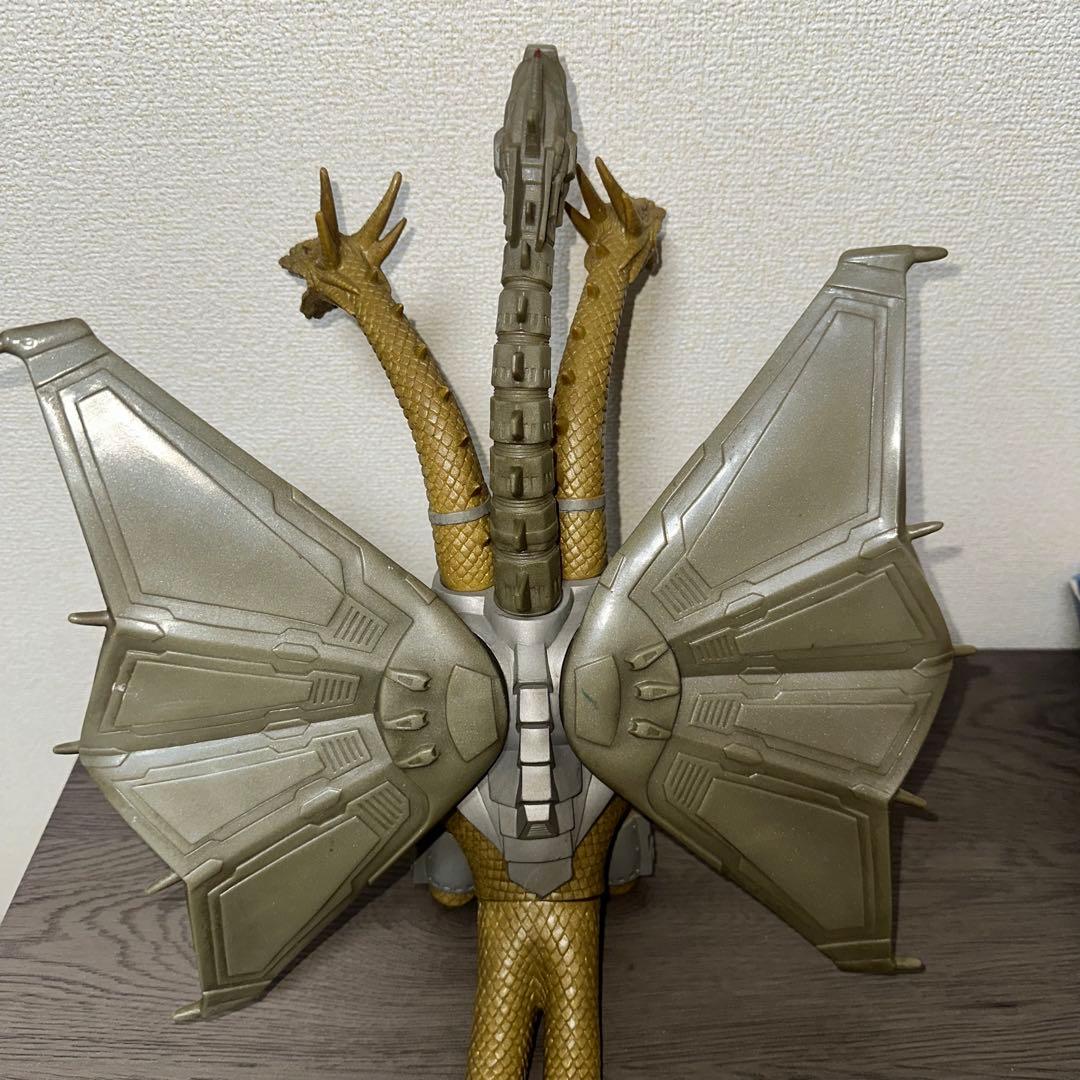 [G1079]1991年バンダイ　メカキングギドラ ソフビ フィギュア