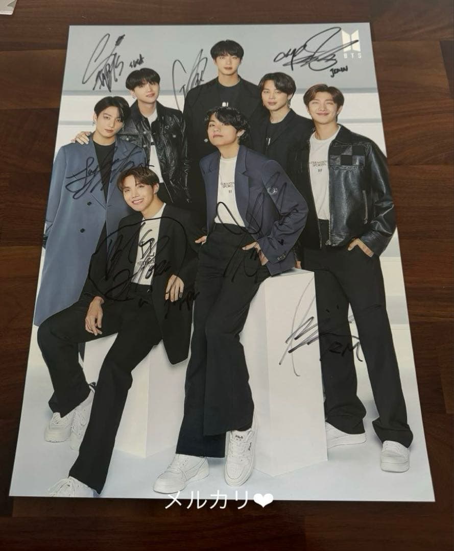 Asking Alexandria 直筆メンバー全員サイン入りジャケット 額縁付