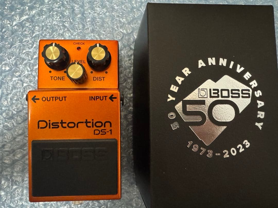 BOSS DS-1 ディストーションペダル 50周年記念 B50A BOSS DS-1-B50A 50th Anniversary Pedals / 世界7000台限定モデル ボス