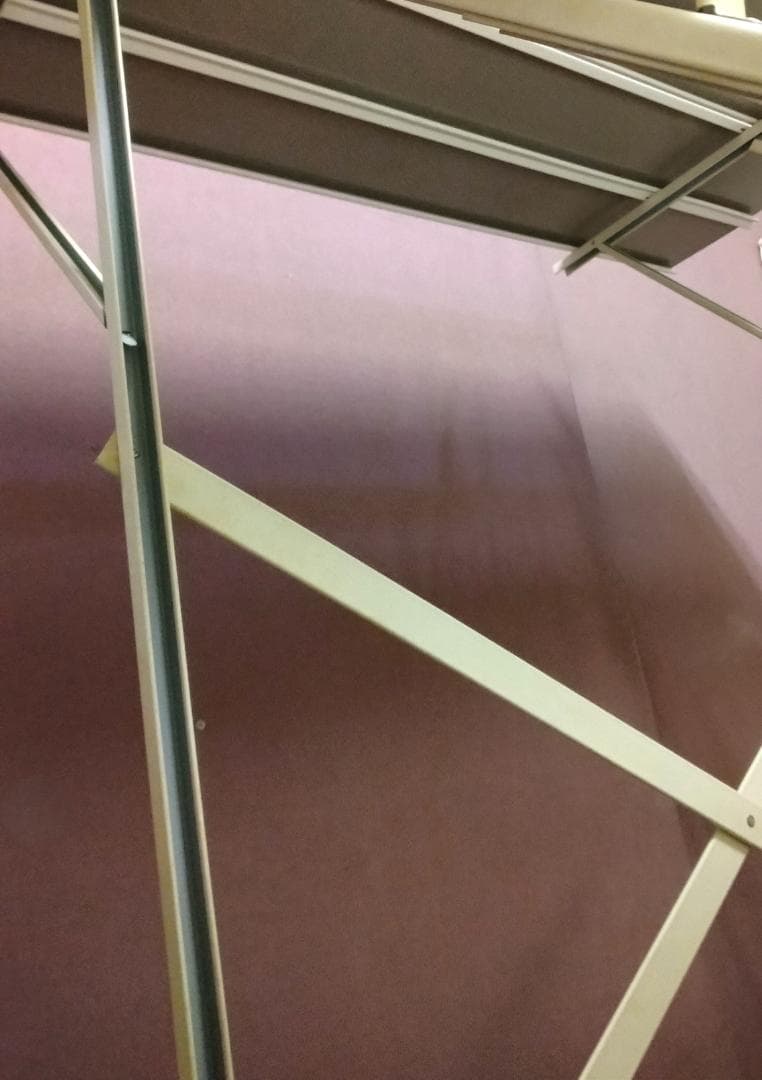 B17 雛人形用７段飾り ひな段 スチール台40号☆中古品 高さ約128cm