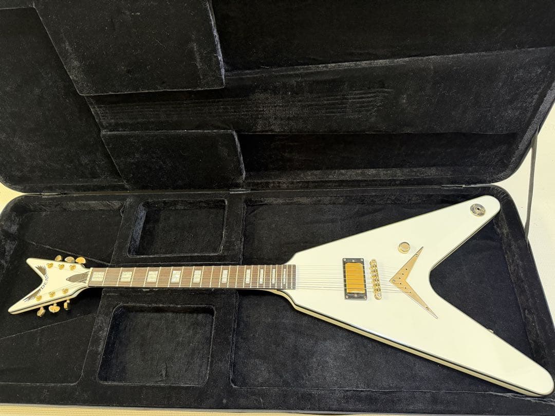 生産終了品：レア】 DEAN V SERIES WHITE GOLD DEAN V 79 Classic