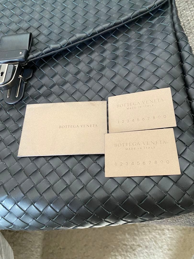 ボッテガヴェネタ☆極美品イントレチャートビジネスバッグ☆国内正規品